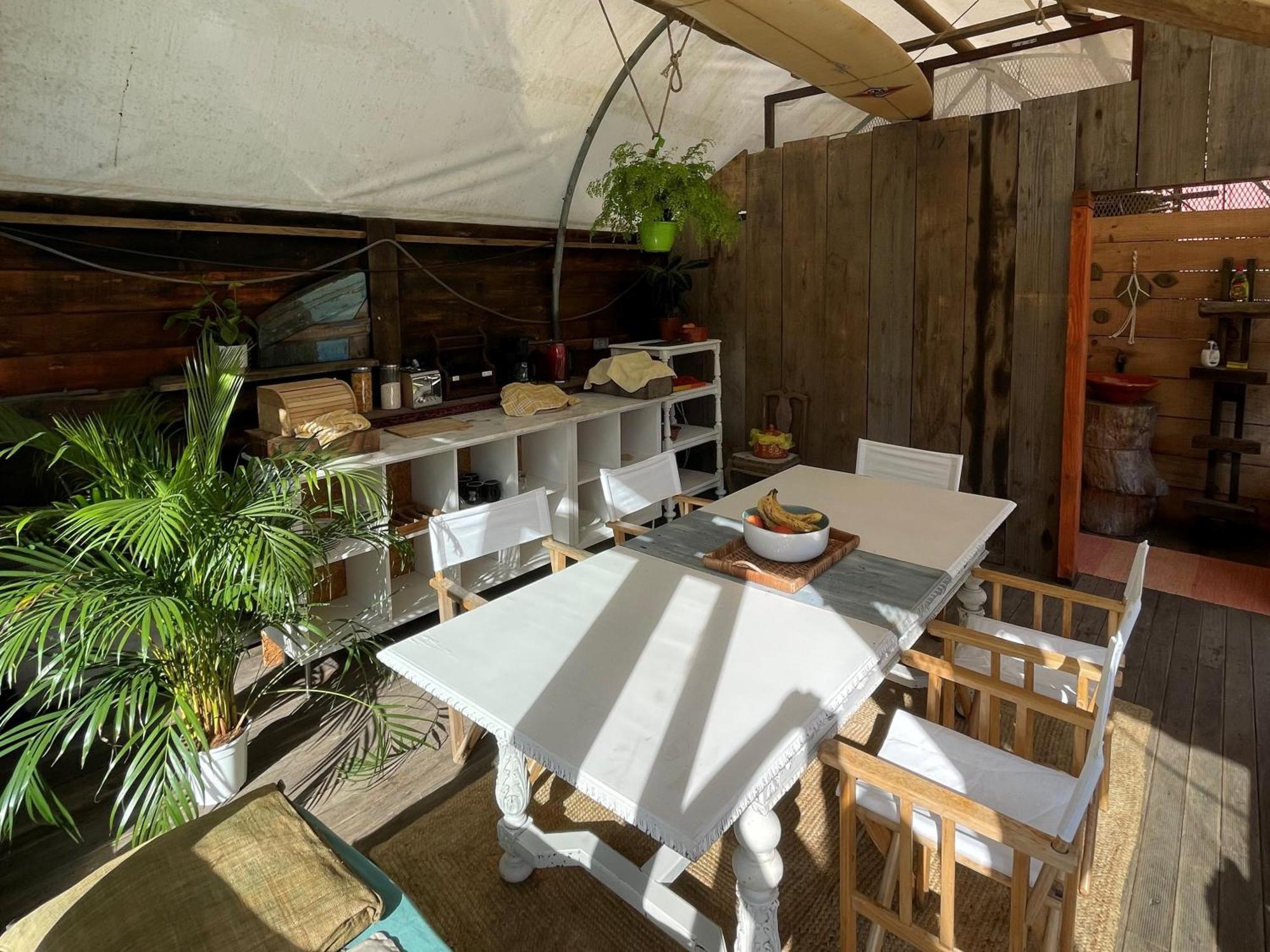 Maceda Surf Camp Villa Luaran gambar